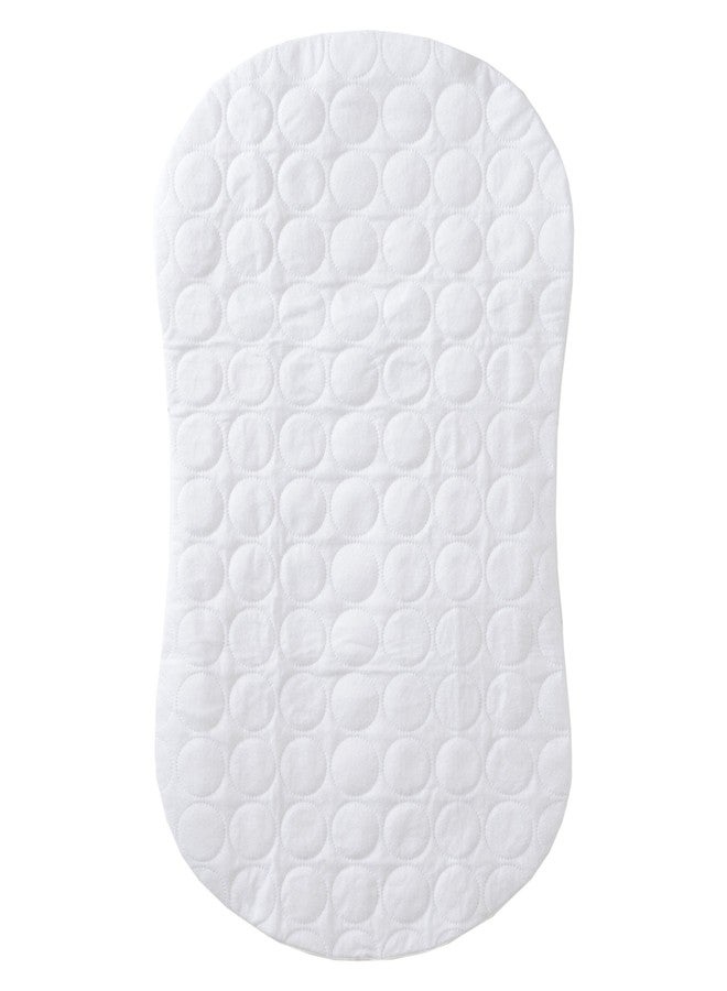 HALO BassiNest Protective Waterproof Cover for Bassinet Pad, White - Image 1